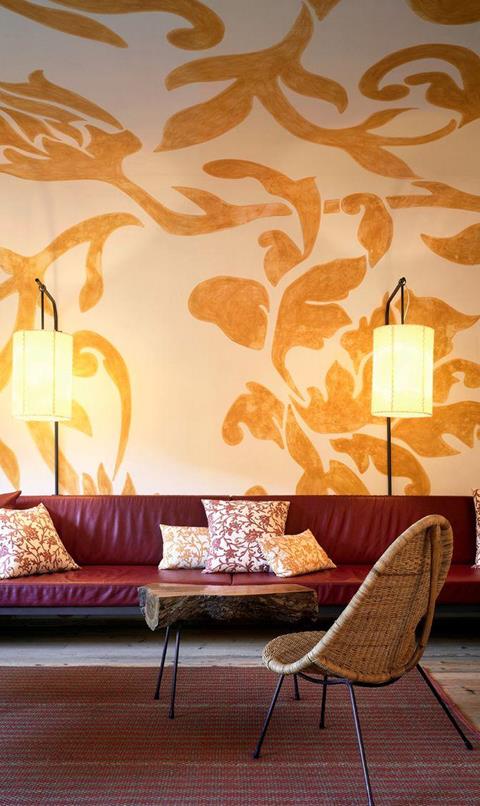 Tables in our cosy and stylish bar